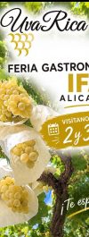 Uva Rica estará en Alicante Gastronómica 2026 | Uva del Vinalopó